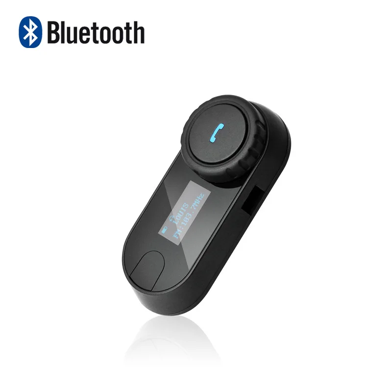 800 м Мотоциклетный Bluetooth Интерком со светодиодный экран мотоциклетный шлем Bluetooth интерфон Casco гарнитура Freedconn TCOM-SC
