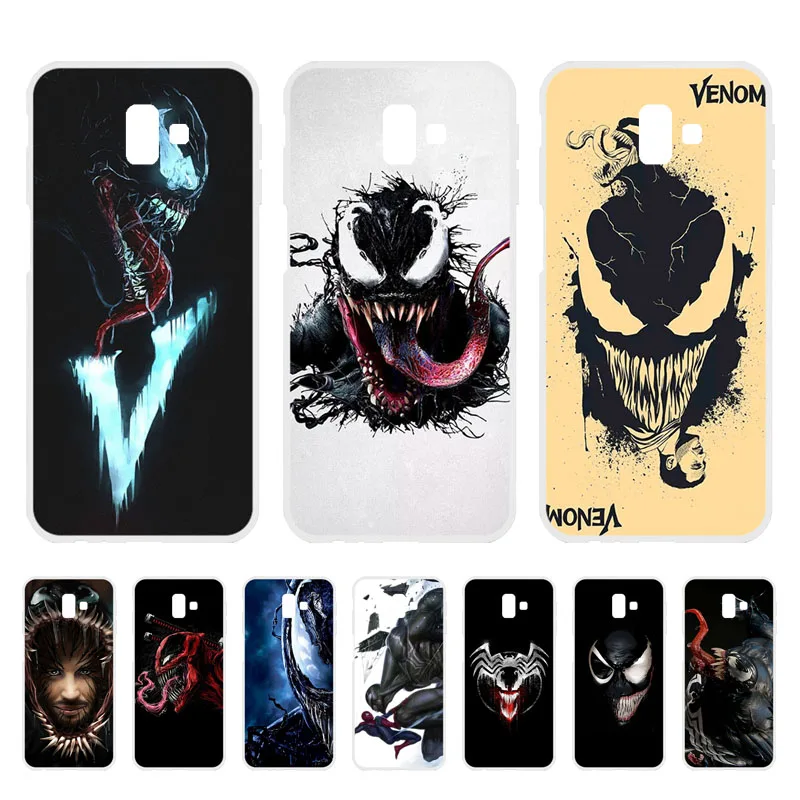 

Venom Soft Silicone Case For Samsung J4 Plus Case Soft TPU Cover For Coque Samsung J4 Plus J4 Prime sm j415 Capas J4Plus 2018
