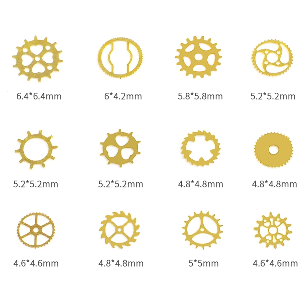 Продукт! 1 коробка для ногтей, рождественский стиль, художественные металлические украшения для ногтей, смешанное Золотое колесо для нарезки ногтей, Ювелирное Украшение для ногтей