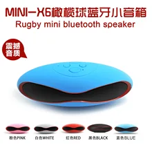 Многофункциональный мини-футбол регби портативный динамик Беспроводные динамики и микрофон с Bluetooth модулем Super Bass Fm поддержка для Iphone для samsung