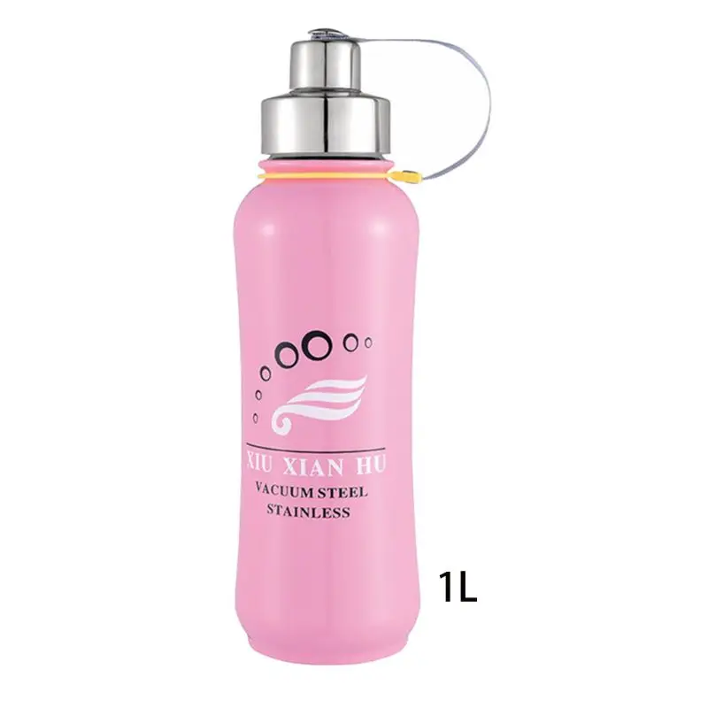 800ml/1000ml Stainless Steel Insulated Cup Warm Cold Coffee Water Portable Drinking Mug Flask Outdoor School Sports Bottle