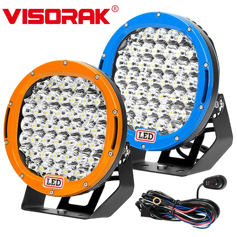 

VISORAK 9 225W Offroad LED Work Light 4x4 LED ATV LED Light For Jeep 4WD 4x4 Truck Vehicles SUV ATV Off-road