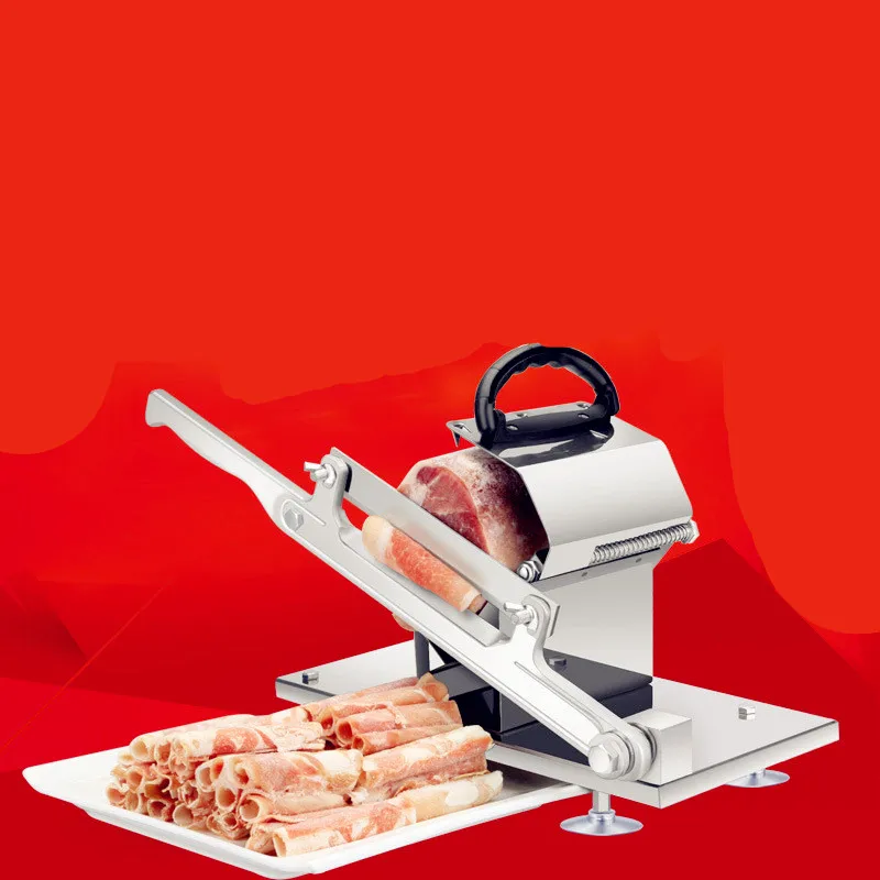 Meat slicer manual spring meat cutting machine Meat slicer manual beef
