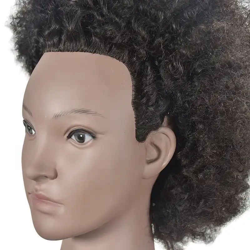 afro styling head
