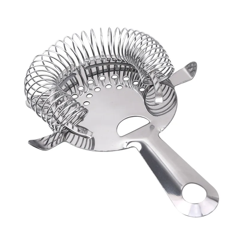Bartender Cocktail Shaker Strainer Bar Ice Wire Mixed Drink Stainless