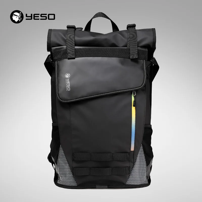 YESO Waterproof Laptop Backpack For Men Durable Oxford Business Backpack Men Travel Black Backpack Women School Bag For Teenager YESO Waterproof Laptop Backpack For Men Durable Oxford Business Backpack Men Travel Black Backpack Women School Bag For Teenager