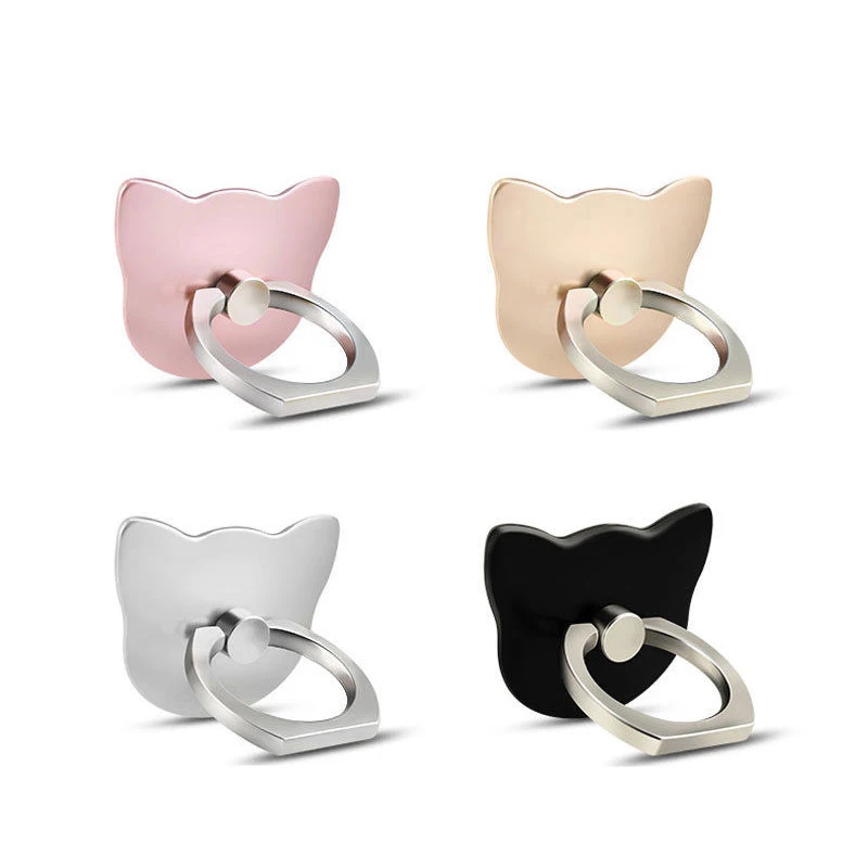 Finger Ring Mobile Phone Smartphone Stand Holder For iPhone XS Samsung Xiaomi Smart Pocophone Ring Holder Car Mount Stand Socket
