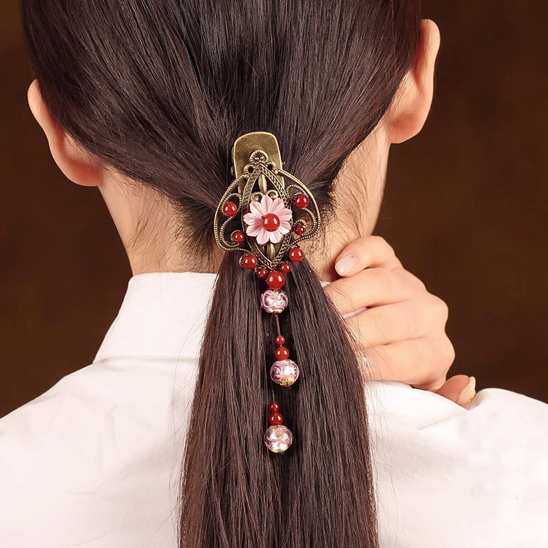 Carved hair accessories hairpins Retro hair claw clip Headband for Lady Hair Jewelry Accessories Claw handmade Carved hair accessories hairpins Retro hair claw clip Headband for Lady Hair Jewelry Accessories Claw handmade