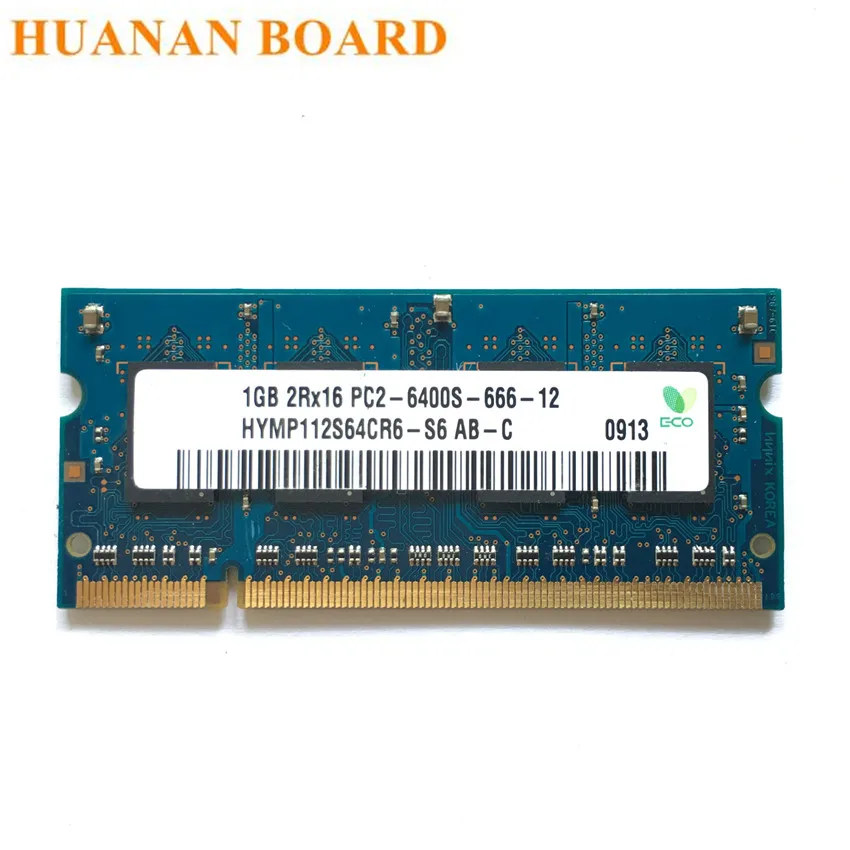 

1GB PC2-6400S 800Mhz DDR2 1GB Laptop Memory 1G PC2 6400 800 MHZ Notebook Module SODIMM RAM Hynix chipset