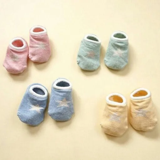 Bosudhsou C39# мода утолщаются Дети новорожденных Ранняя весна Носки для девочек мягкие носки для малышей носки Карамельный цвет унисекс ребенка Носки для девочек