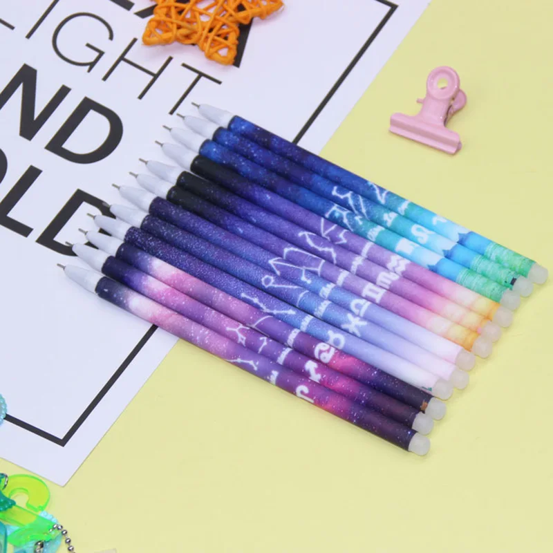 

1PC Cute Luminous Pens Kawaii Neutral Pens Constellations Gel Pens For Kids Girls Gift School Office Supplies Novelty Stationery