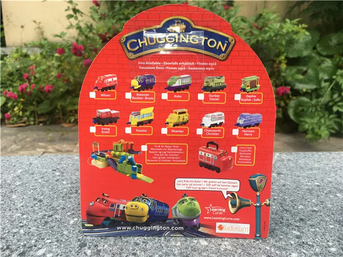 Поезда Takara Tomy Chuggington металлический Литая игрушечная машинка Уилсон новинка