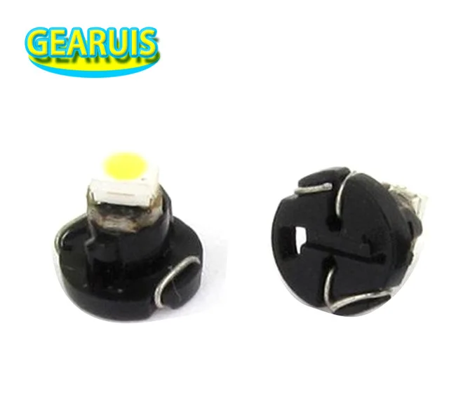 20X T3 T4.2 T4.7 1 SMD 1210 3528 Светодиодный 1SMD B8.5D салона Лампа накаливания на панель приборов светодиодный белый, красный, голубой, зеленый