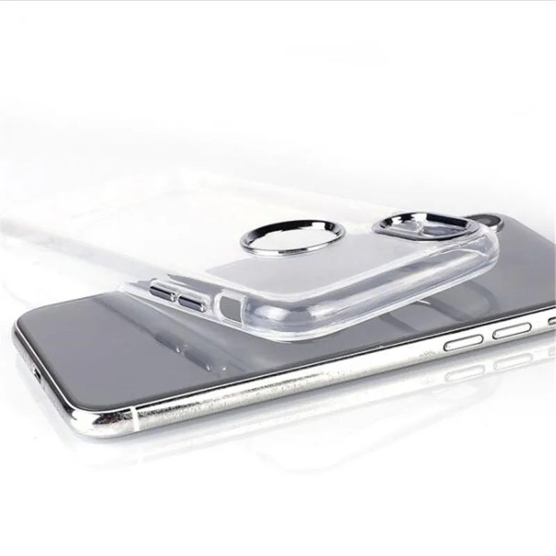 

UVR Clear Silicon Ultra Thin Soft TPU Case For 7 7Plus 8 8Plus X 6S Transparent Phone Cases For 6S 6 plus Case
