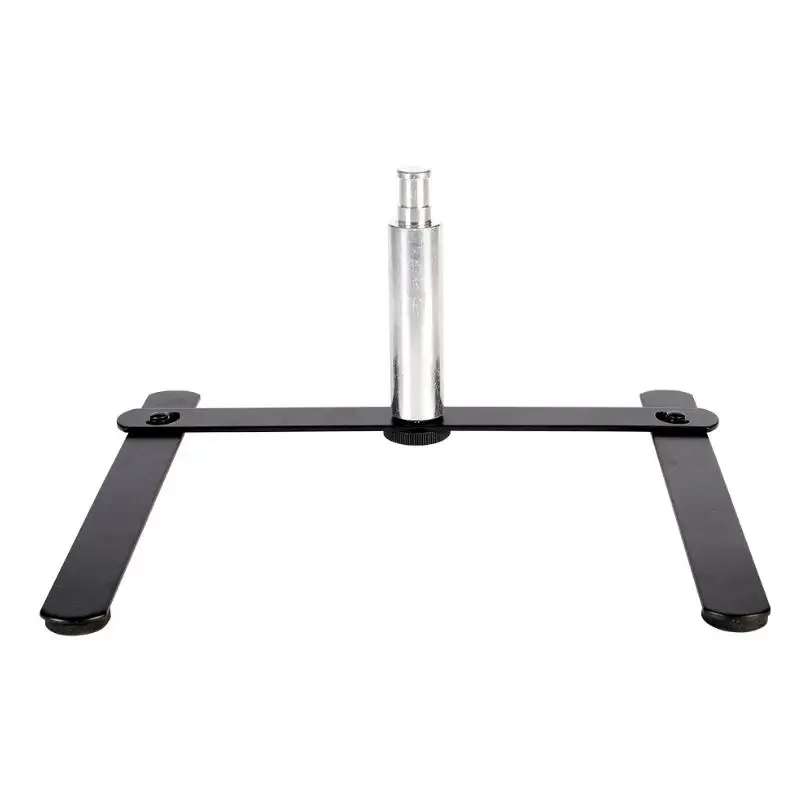 

12cm Photography LED Ring Light Base Desktop Tabletop Stand Support Bracket Aluminum Alloy lamp holder Table Tripod