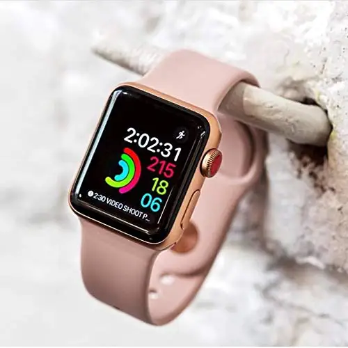 Joyozy 25 цветной мягкий силиконовый спортивный ремешок для apple watch полосы 42 мм/38 мм серии 4/3/2/1 для apple watch band