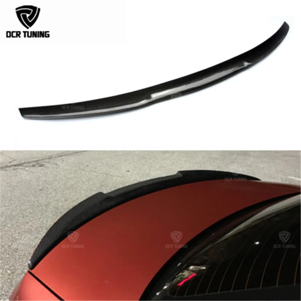 M4 Style For BMW E92 Spoiler 3 Series 2 Door E92 M3 E92 Coupe Carbon Spoiler 2005 - 2012 Carbon Fiber rear wing M4 Style For BMW E92 Spoiler 3 Series 2 Door E92 M3 E92 Coupe Carbon Spoiler 2005 - 2012 Carbon Fiber rear wing