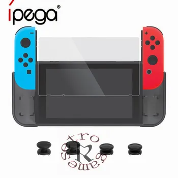 

Games Accessories For Switch With Cover TPU Set + Film + Rocker Cap NS Host Protection Set