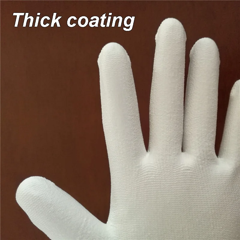 С покрытием из искусственной кожи анти-статические перчатки на каждый день, 3 цвета Модель высокого серьги из высококачественного гипоаллергенного сплава с анти-статические перчатки нескользящая подошва стойкая защита от пыли Рабочая Перчатки