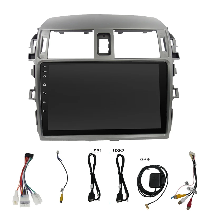 Excellent Android8.1 2din car navigation dvd player for Toyota Corolla e140/150 with multimedia video player and gps for car radio stereo 5