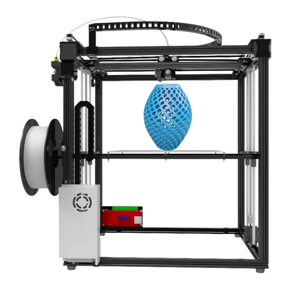 

X5S 3D Printer DIY Kits Aluminium Profile Seal 12864 LCD Controller Bowden Extruder Big Heatbed Plate Filament 1.75mm EU Plug