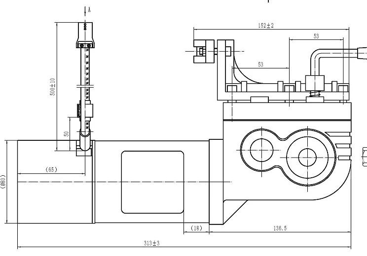 168D wheelchait motor 2