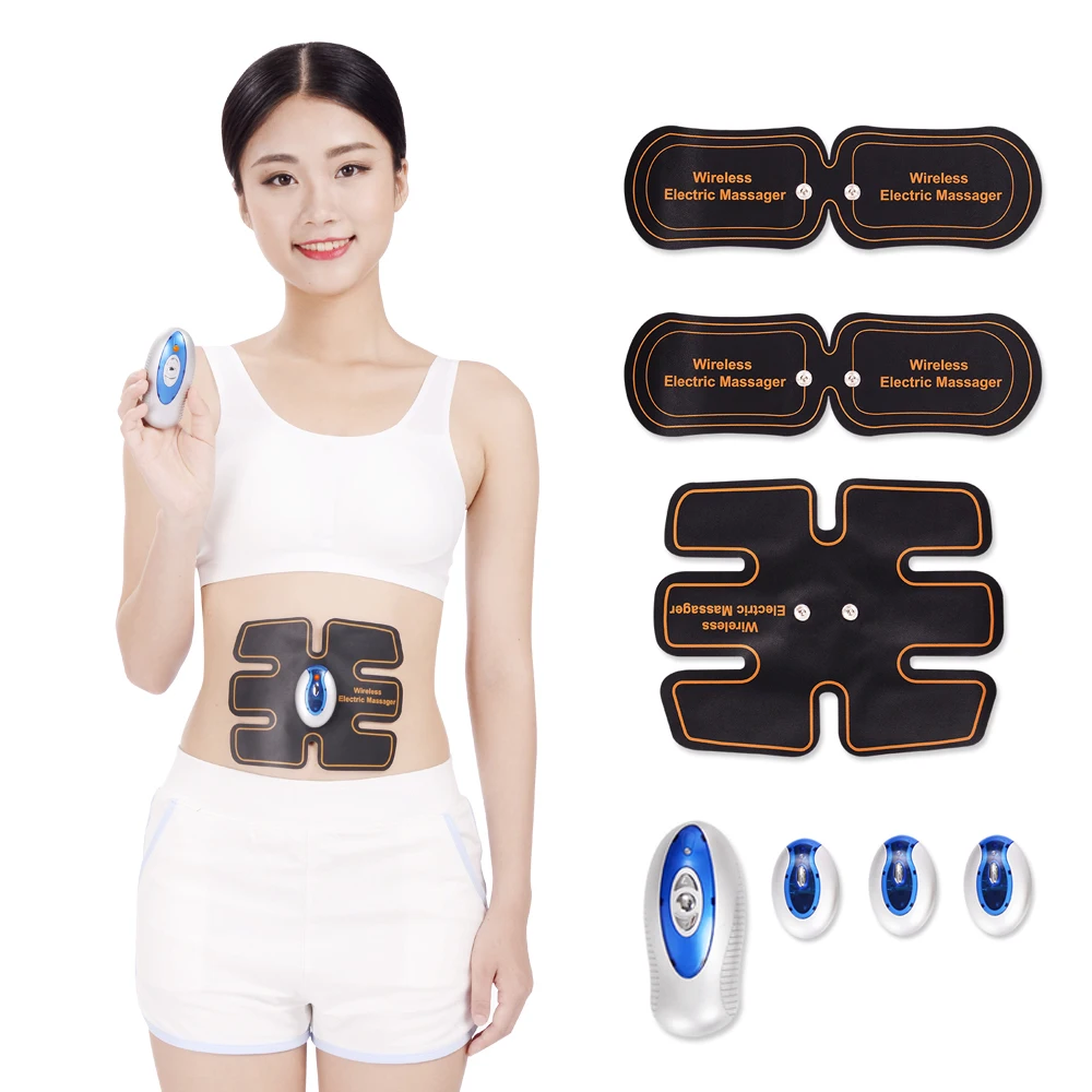 New Wireless smart Multi-Function EMS abdominal training Device Hous abdominal muscles intensive training Loss Slimming Massager
