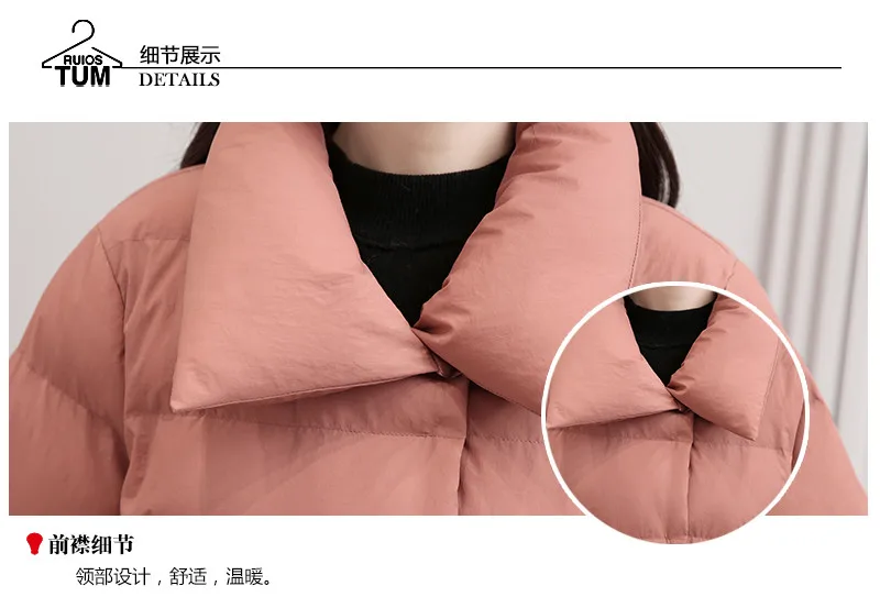 Down Cotton Padded Winter Jacket Coat Women A-Line Long Parkas Mujer Thick Coat Women Warm Plus Size Women Jacket Overcoat C5700