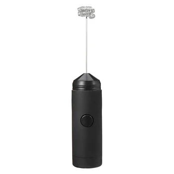 

Handheld Electric Milk Frother Foamer Triple Spring Whisk Head Agitator Eggs Mixer Coffee Milkshake Maker Kitchen Accessories
