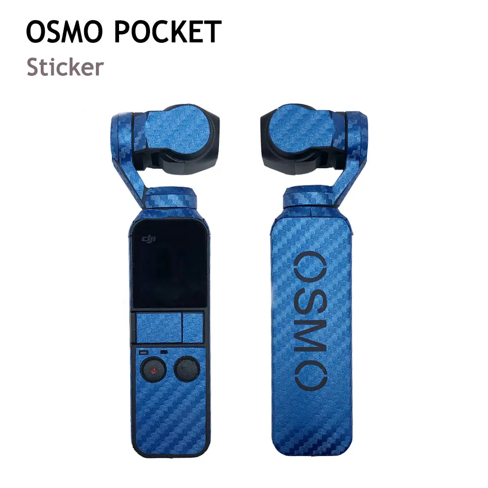 

3M Waterproof OSMO Pocket Carbon Fiber Stickers Skin for DJI OSMO Pocket Handheld Gimbal Decals Accessories