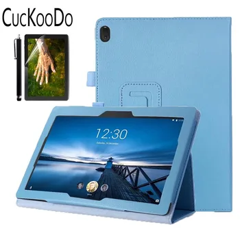 

PU Leather Folding Stand Cover Case for Lenovo TAB E10 TB-X104F 10.1-Inch Tablet 2018 Release