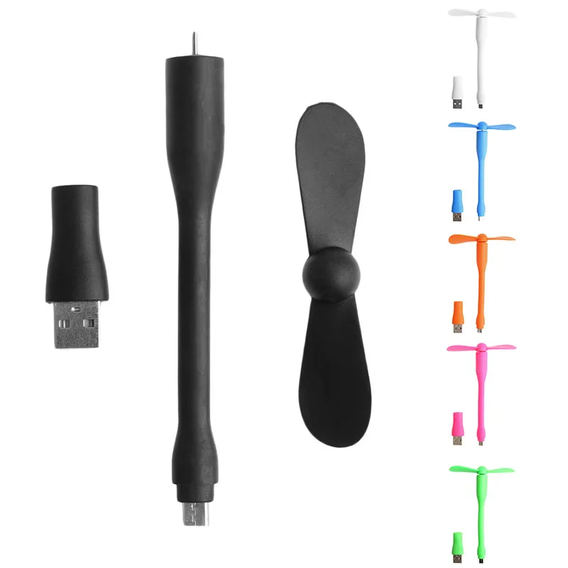 

Portable Flexible USB Mini Cooling Fan Cooler For Android Phone Laptop Desktop