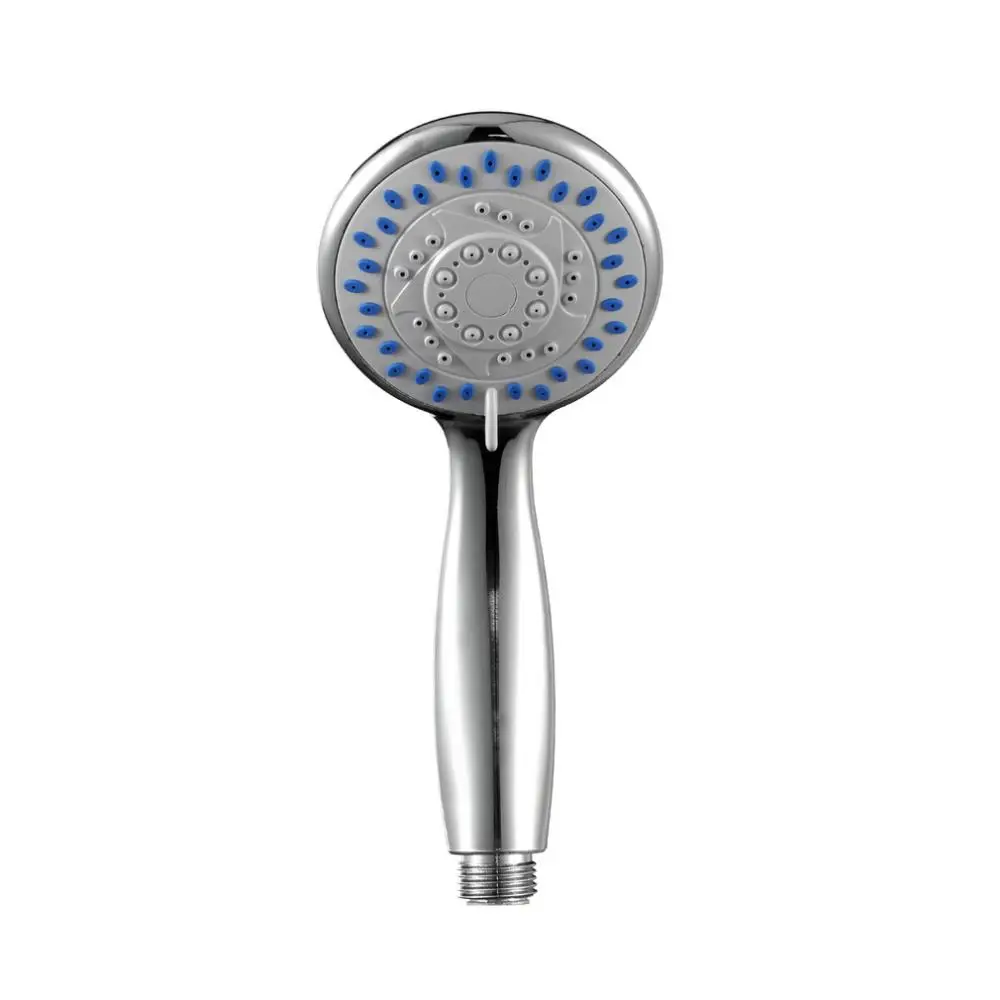 Серебристая Хромовая душевая головка с 3 режимами функции спрей анти-конечная универсальная ручная ванная комната водосберегающий