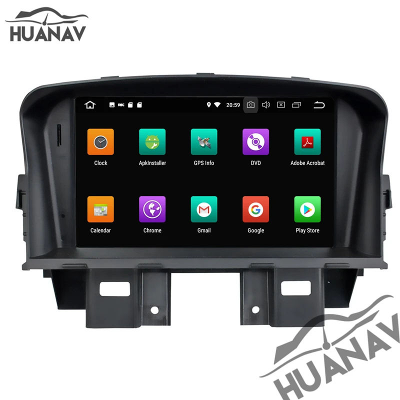 Flash Deal Android 8.0 Multimedia no Car CD DVD Player GPS Navigation For Chevrolet CRUZE 2008-2011 Stereo Automedia Sat Nav Headunit 4/32G 2