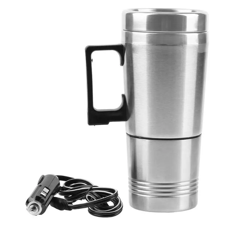 

DC 12V Car Interior Mount Water Heater Cup Portable Vacuum Insulated Travel Mug