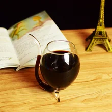 Высокое качество творческий вампир красное вино стекло для дома Бар топ популярный высокая температура Материал Кубок соломы сок чашки LFB354