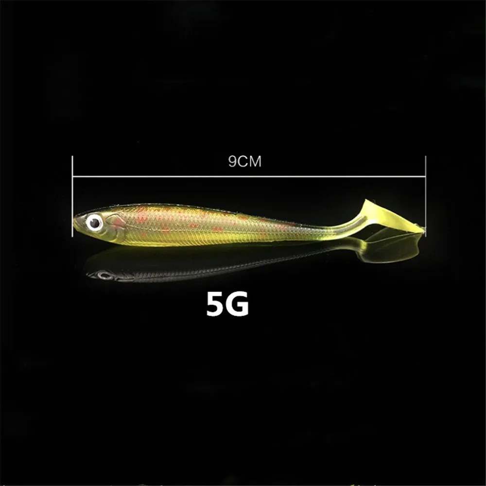 5 قطعة/الوحدة المتذبذب القفز 9 cm 5g T الذيل الصيد إغراء لينة دودة الروبيان سيليكون الطعم Swimbait الكارب باس يطير الصيد معالجة 5 قطعة/الوحدة المتذبذب القفز 9 cm 5g T الذيل الصيد إغراء لينة دودة الروبيان سيليكون الطعم Swimbait الكارب باس يطير الصيد معالجة