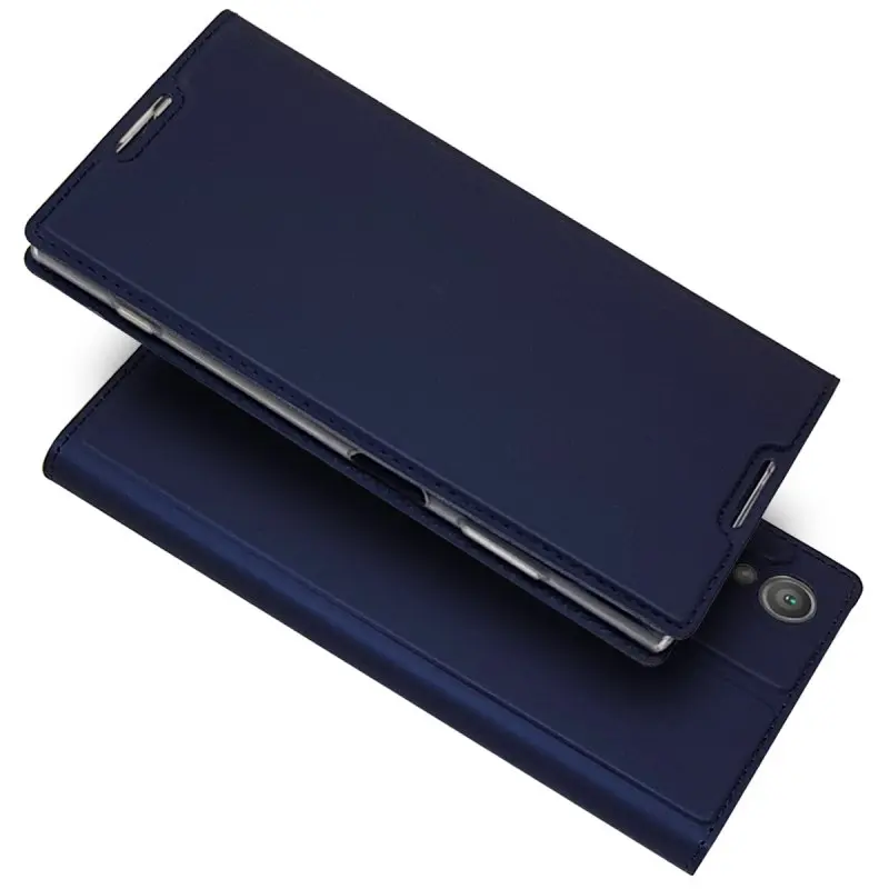 محفظة حالة لسوني اريكسون XA1 زائد فليب الهاتف غطاء ل كوكه سوني XA1 زائد جدا أنيقة جلدية بطاقة Hoesje etui شحن كابل