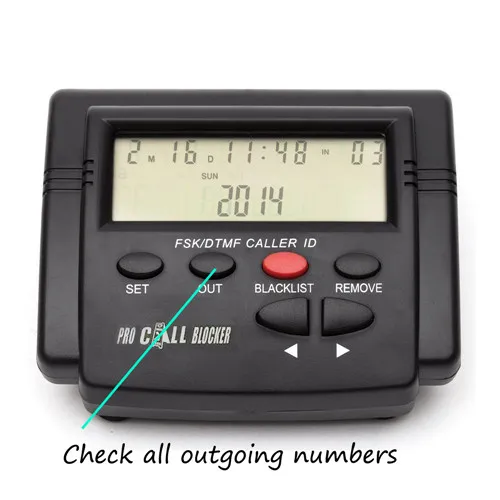 Caller id Boxes parando todas as chamadas frias Bateria : no Need