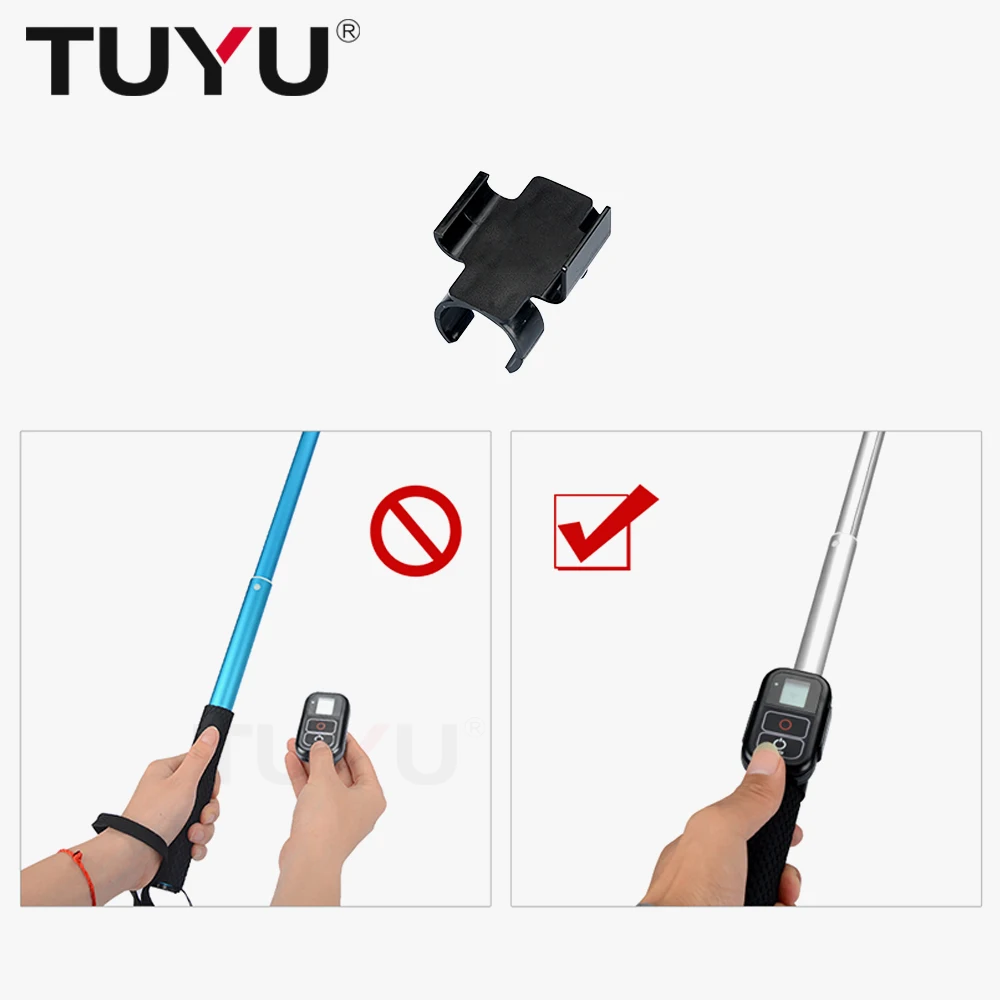 TUYU алюминиевый выдвижной ручной монопод для селфи Gopro gopro Go Pro Hero 5 3 4 SJCAM sj4000 SJ5000 Xiaomi