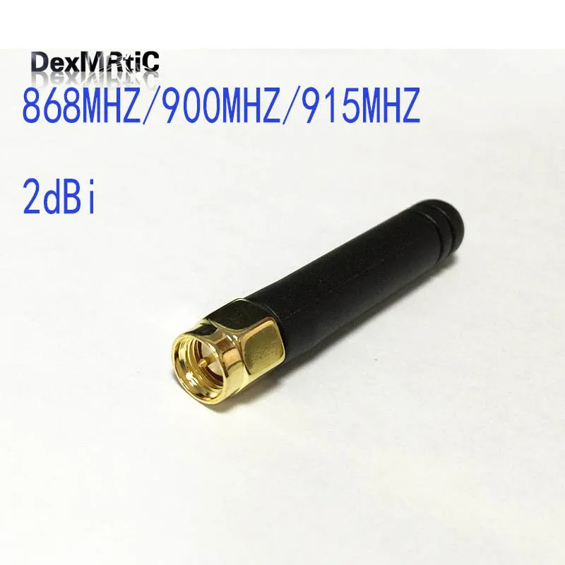 1 шт GSM 868 Mhz/900 Mhz/915 MHz Антенна 2dbi SMA разъем 5 см длинный RC прием передачи антенна