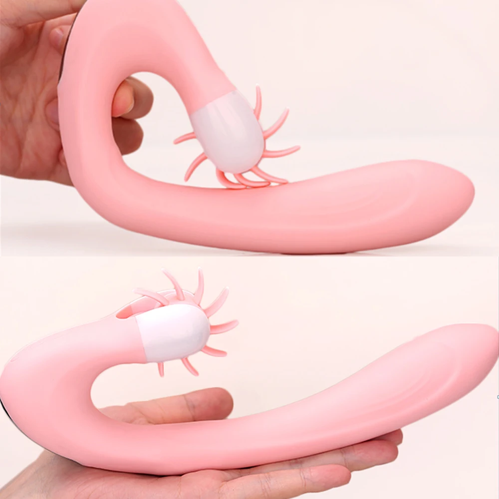 Vibrador de lengua para mujer sexo lamer rotación consolador vibrador de clítoris estimulación cale