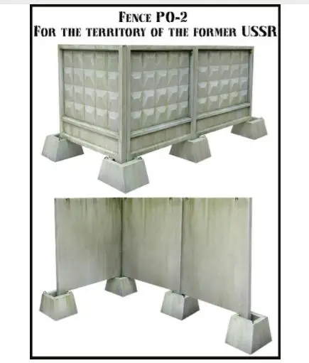 

1/35 fence for former USSR Accessories Resin Model Miniature figure Unassembly Unpainted