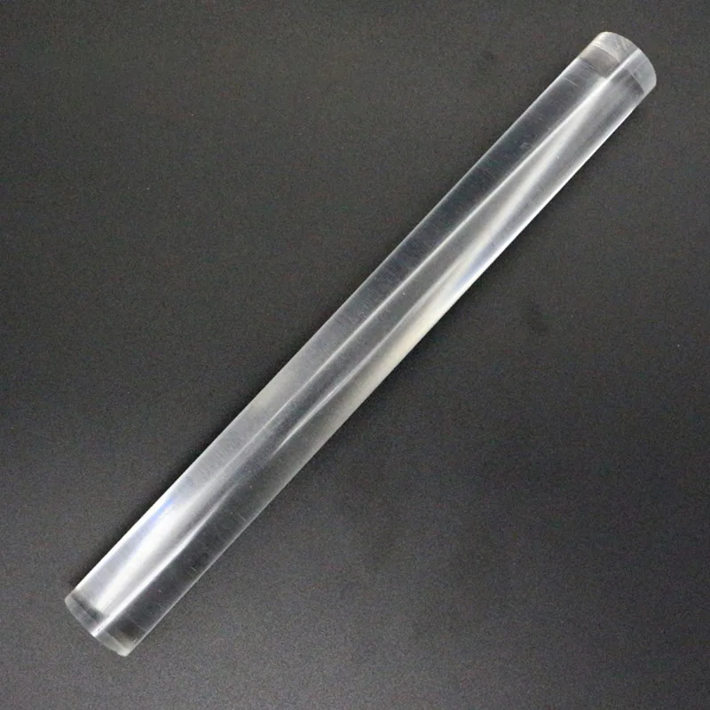 Handcraft Clay Acrylic Rod polymer clay tools pottery tools clay sculpting tools pottery sculpting tools clay craft tool acrylic rod DIY Ceramic Sculpting Pressure Clay Rods Solid Rolling Pins Durable Clear Hollow Stick