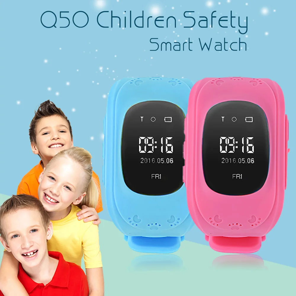 Q50 GPS font b Smart b font font b Watch b font Safe Smartwatch SOS Call