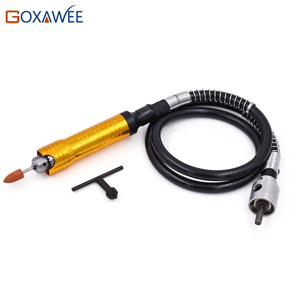 GOXAWEE Rotary Grinder Tool Flexible Flex Shaft Handpiece 0 6mm For Dremel Foredom Rotary Tool Accessories