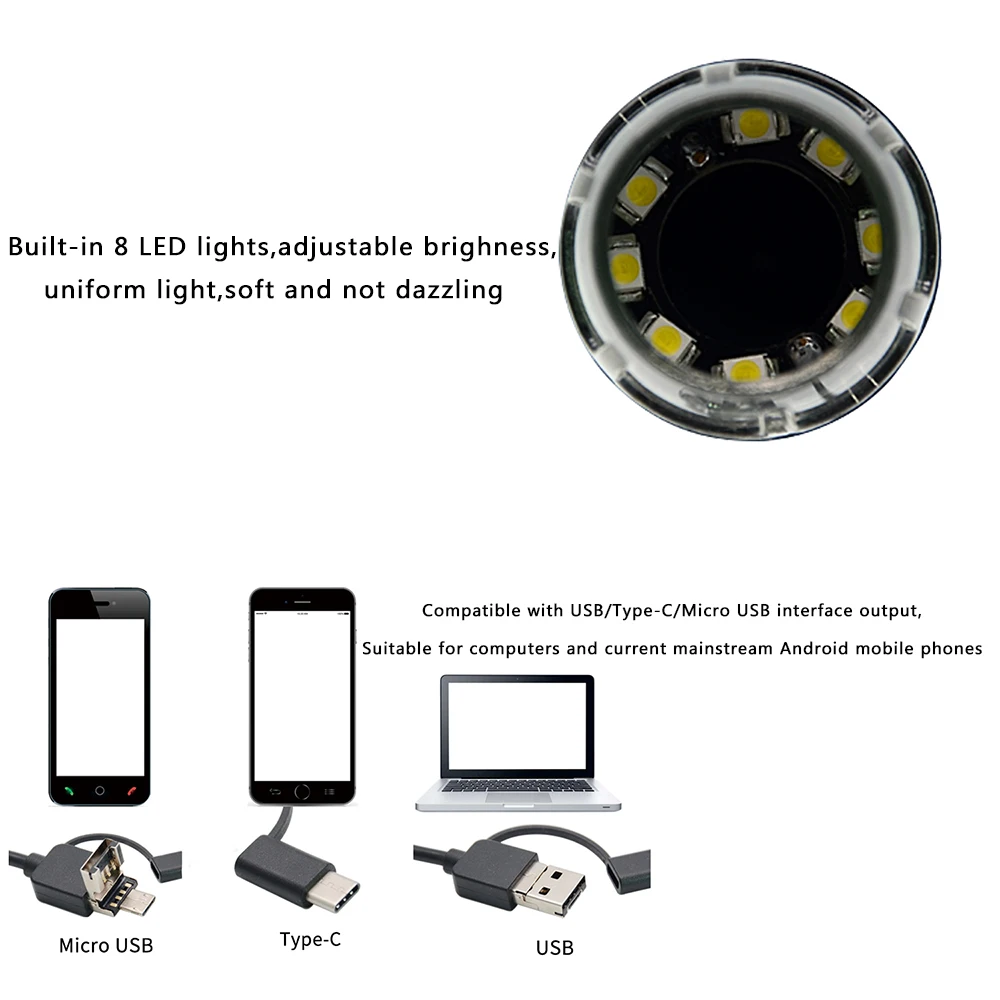 Ручной HD 30/200MP 1000X3 в 1 WiFi USB Android тип-c микроскоп стерео электронный цифровой микроскоп разрешение 1920*1080P