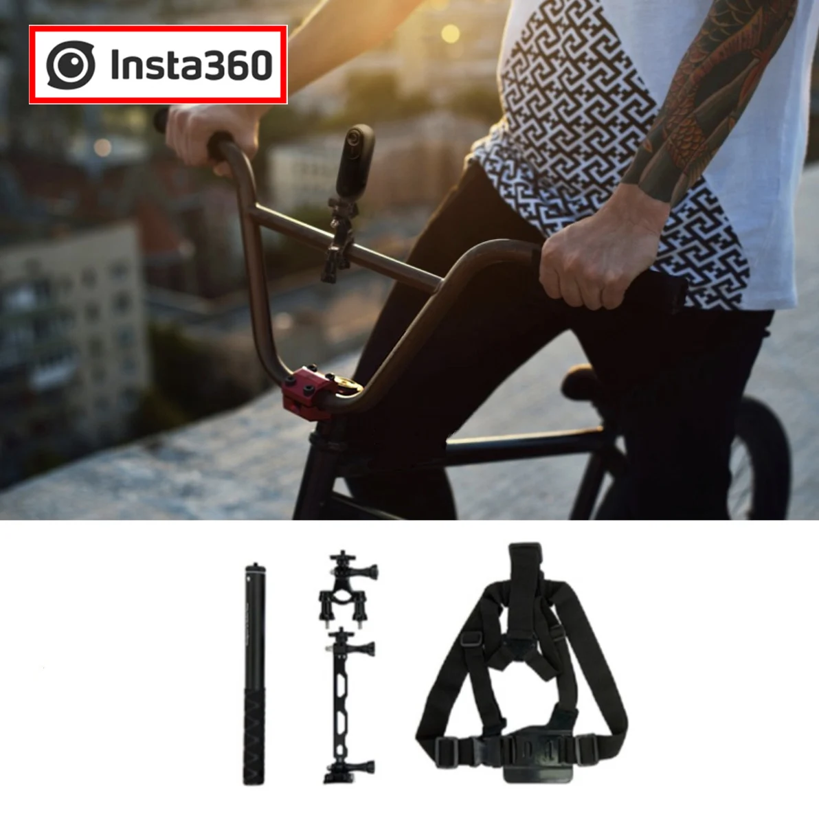 

Insta360 Bike Bundle / Accessories For Insta360 ONE X and ONE