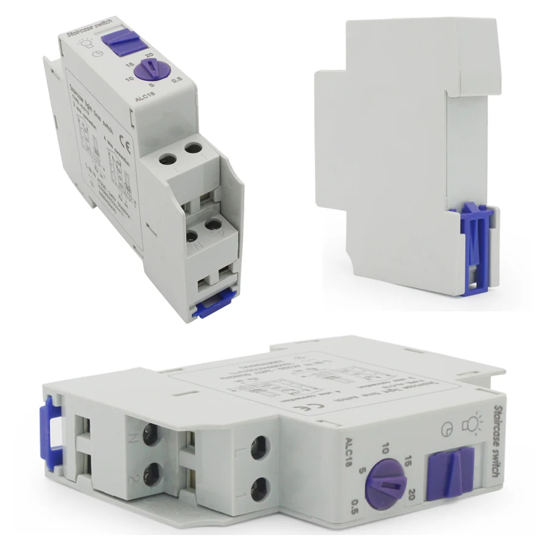 

1pcs Staircase Lighting Timer Switch Timer Relay 250VAC 16A Used for Corridor Lighting
