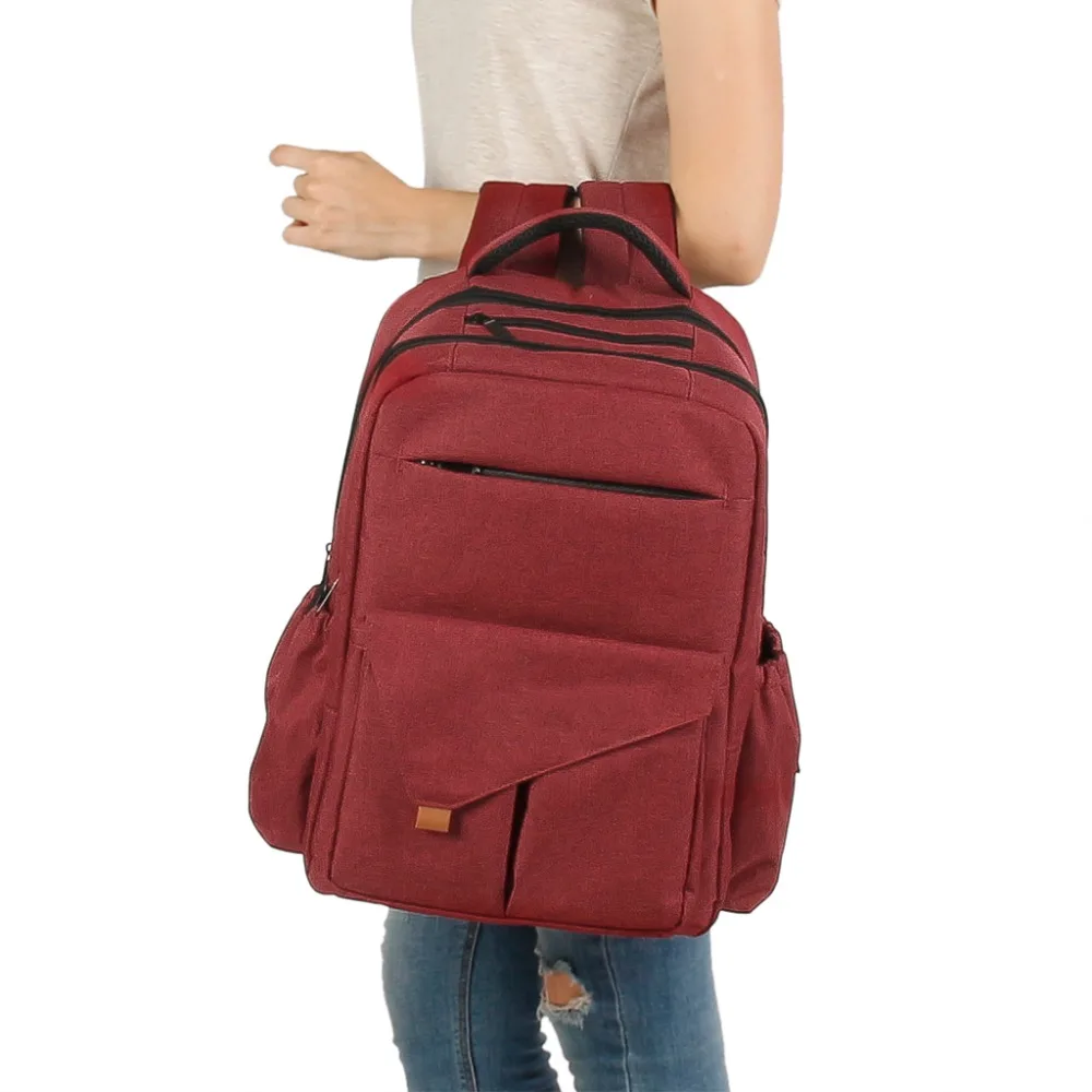 Новая сумка для подгузников рюкзак стильная сумка для папы для путешествий сумка для подгузников с ремнями для коляски для ухода за